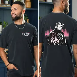 Ice Ice Baby Trump Shirt, Unisex Tee, Trending Graphic Tee