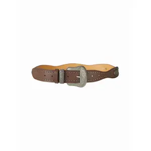 Cider STUDDED ENGRAVED BUCKLE BELT