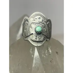 phoenix ring size 8 southwest  arrows sterling silver women  men