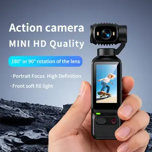 HD Vlogging Camera 180 Degree Rotatable For Vlog YouTube Tiktok Girls Record Life Video Recording Entry Portable anti-shake Action  Camera for Outdoor for gift