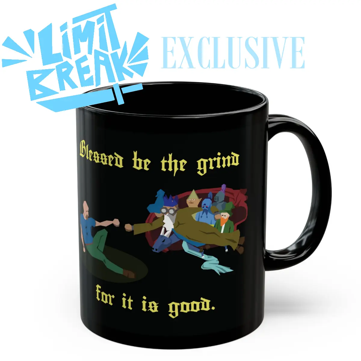 Old School RuneScape Blessed Be The Grind - Mug