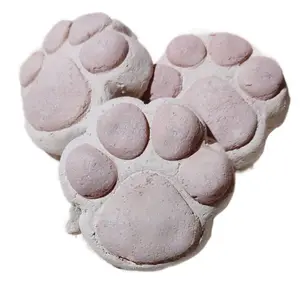 1 pz of kaolin  huellita , 1pz de huellita de kaulin