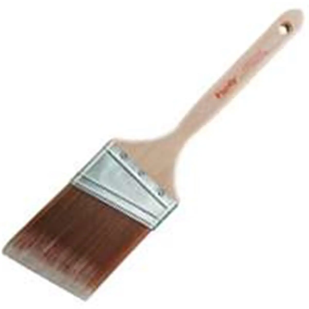 Purdy Corporation 152225 Nylox Glide Nylon Brush, 2.5 in Round Edge, 100% Dyed Nylon Bristles, Fluted Natural Hardwood Handle, for Latex Paints, 13.44x6.51x3.93 in Painting Tool for Home Improvement