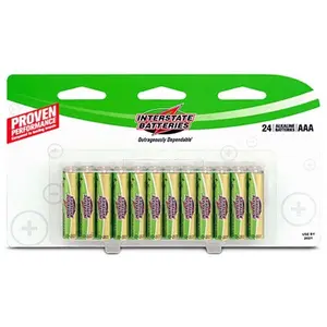 Interstate Batteries  Alkaline Battery AAA - 24 Count