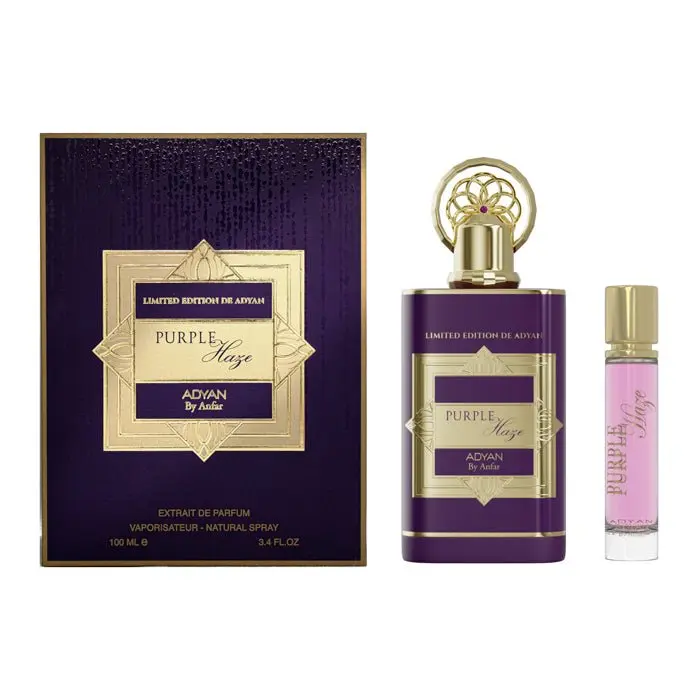 Adyan Purple Haze Extrait De Parfum 100Ml + Travel size - Unisex