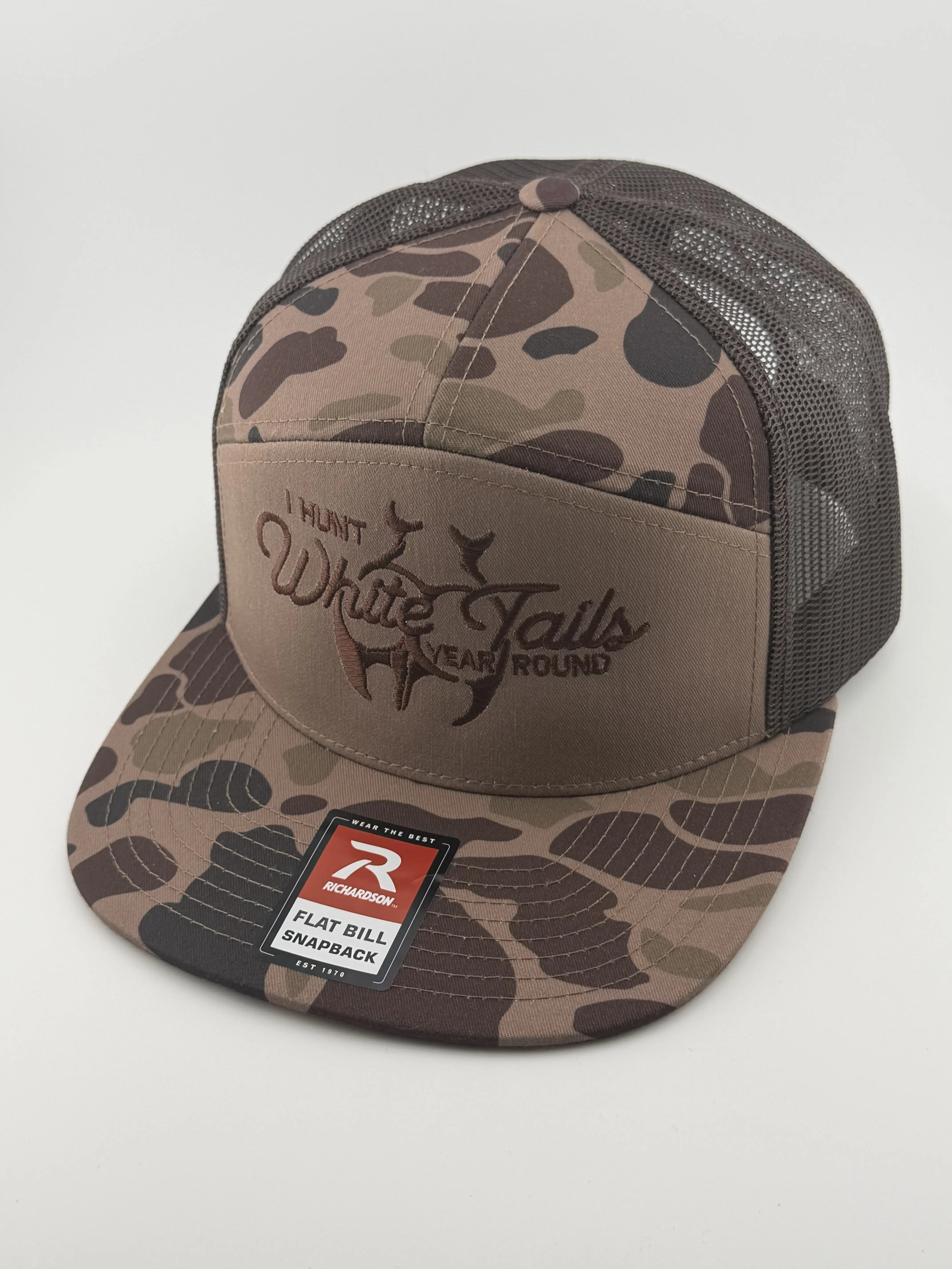 Richardson Unisex Whitetail Hunting 168 Hat - Mens, Country, Animal Pattern, Bold Graphic Hats Category Casual Fashion & Clothes Accessory with Unisex Names, Mens Hats Outdoor Hat Premium Hat