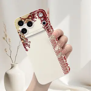 A decorative phone case that combines ethnic style with natural elements, TPU shockproof full protection case, suitable for iPhone 17/16/15/14/13/12/11 PRO MAX PLUS AIR E XS and PROMAX MINI, is an ideal gift for friends and family, MS2614