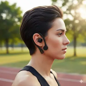 AirPods ear hooks Anti-Loss Silicone Covers - Secure Fit sport Ear Tips for AirPods 1st & 2nd Gen, Anti-Slip Wing Design Prevents Falling, Mini Accessories Clip, Protector Case Gadget Protection