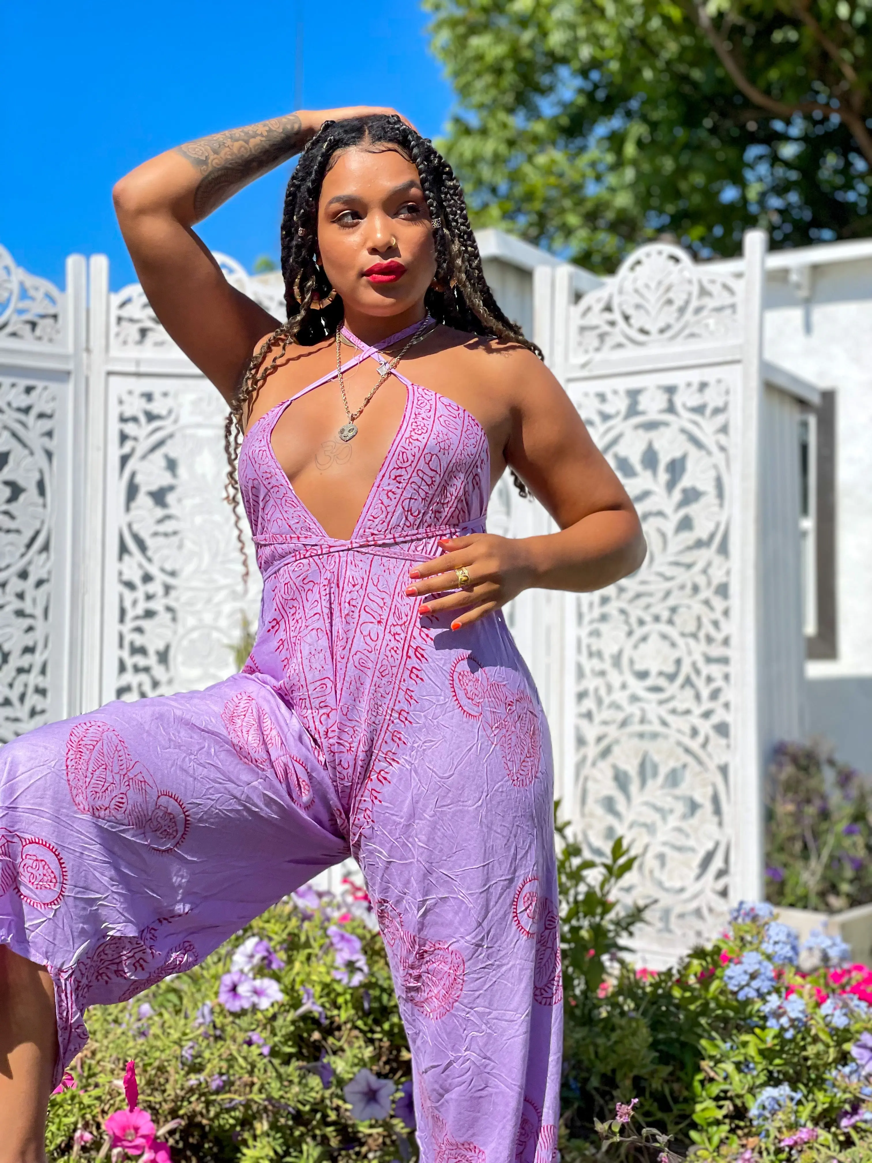 Lilac Sanskrit Jumpsuit