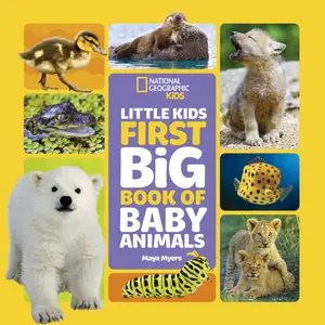 USED-National Geographic Little Kids First Big Book of Baby Animals by Myers, Maya (Hardcover)