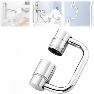Universal sink faucet, rotatable faucet aerator extender, faucet extender, rotatable faucet extender suitable for bathroom sinks/kitchens