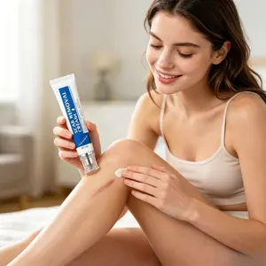 Scar Repair Cream, Gentle Skin Care Formula, Helps Fade The Look Of Old & New Scars, Stretch Marks & Surgical Marks
