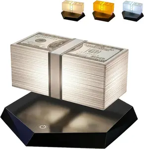 Magnetic Levitating Lamp - 3D Printed, G-t Cash Drop Light, A Classic Gaming Decor, Perfect for Room and Desk Decoration, Game Rooms, Bedrooms, and the Perfect Gift