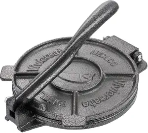 Tortilla Press Dough Flour Tortilla Rotis Quesadilla Maker Prensa para tortillas de hierro fundido Prensa para tortillas Prensadora de tortillas Adjustable Release Dispenser Cheese Grater