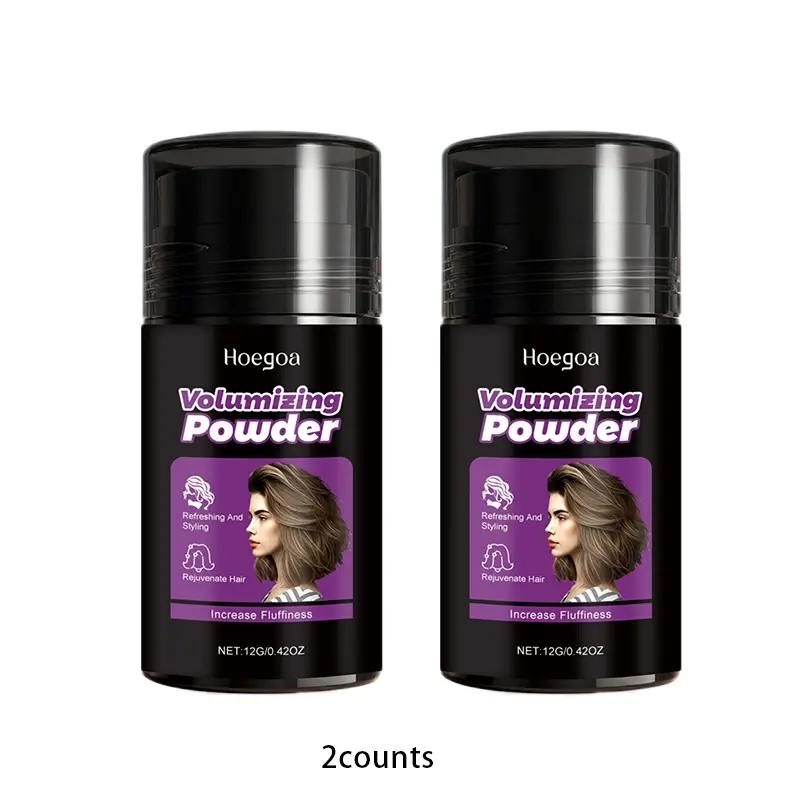 2-pack Hair Volumizing Powder, Oil-Control and Refreshing, Naturally Voluminous Hair, Bombshell Hair, Portable Styling, Daily Hair Care Powder
