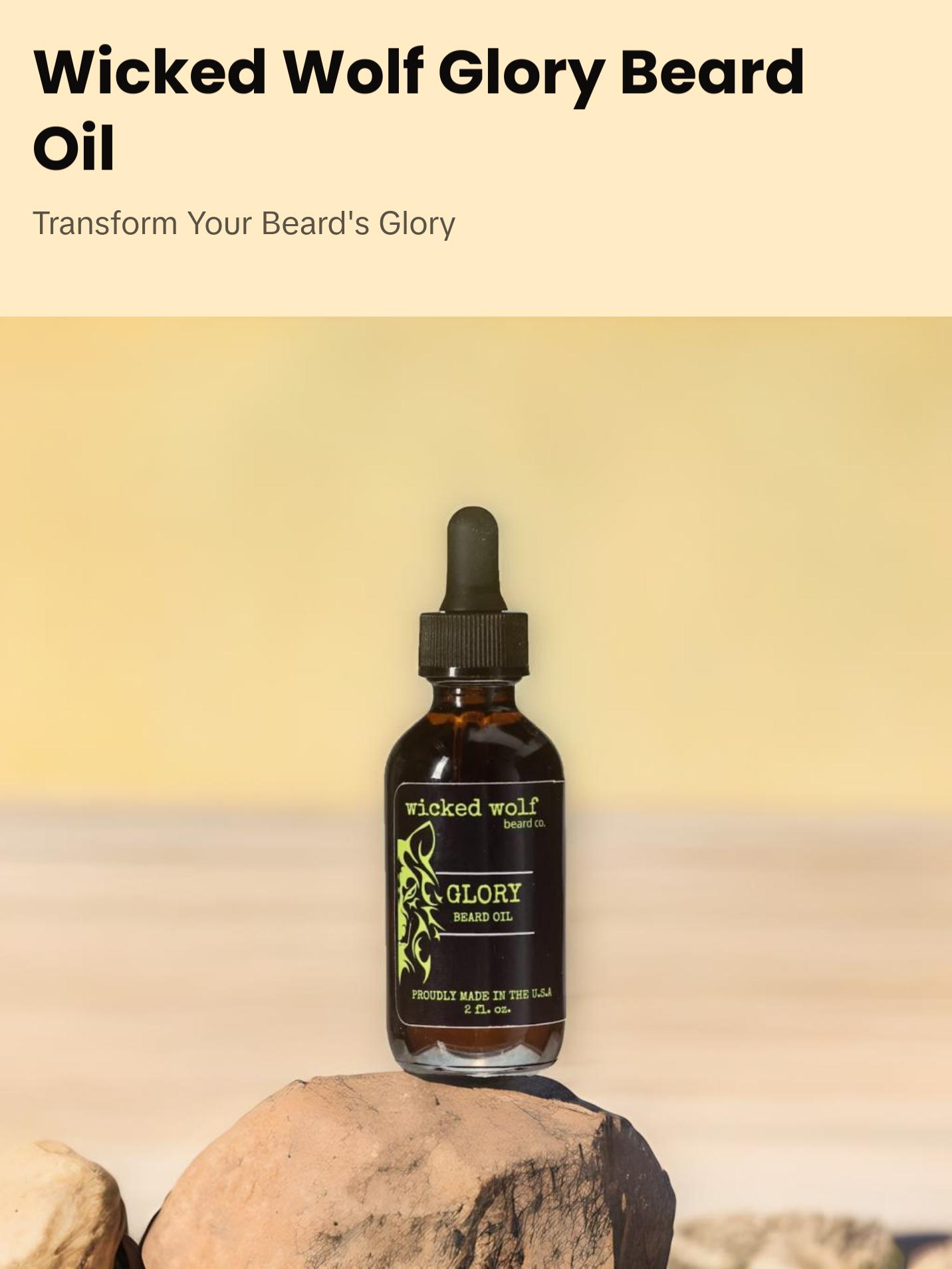 Glory Beard Oil
