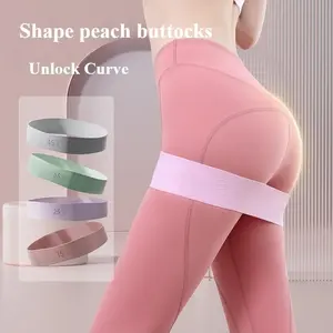 Yoga Resistance Band, Silicone Elastic Band, Fitness Squat, Strength Training, Butt Lifter, Pull Rope, Exercise Equipment