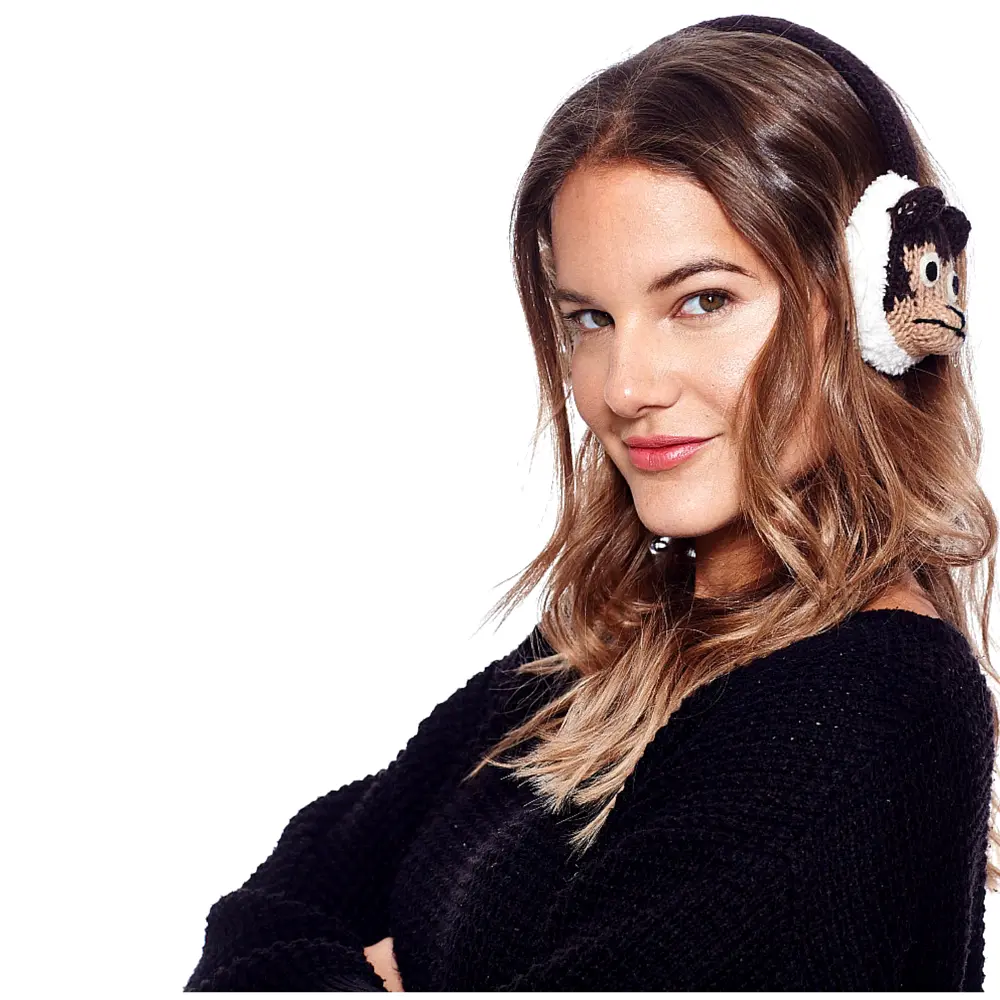 Cheetah Monkey Earmuffs