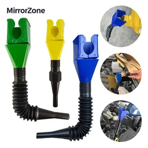 [Buy 1 Get 2]Retractable Funnel with Flexible Hose and Filter,Retractable Automatic Fuel Funnel Clip Bottle,Funnel for Oil Change Transfer Tool for Oil,Gasoline,Coolant for Cars,Motorcycles & Engines,MirrorZone.