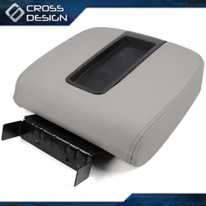 CROSSDESIGN FIT FOR CADILLAC CHEVY GMC PICKUP TRUCK 2007-2014 CENTER CONSOLE ARMREST LID
