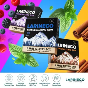 Larineco™️ - Remineralizing Gum (Original Mint - Cinnamon - Berry - Variant Pack)