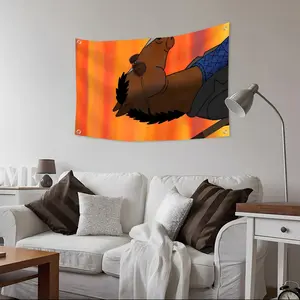 F-Funny B-BoJack H-Horsemans Flags Custom Camping Outdoor Garden room Bedroom Decor Party Backdrops Wall Art Family Gifts