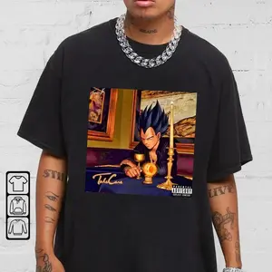 Vegeta Take Care Dragon Ball Anime Gifts Womenswear Round Neck T-Shirt Graphic Outdoor Casual Cotton