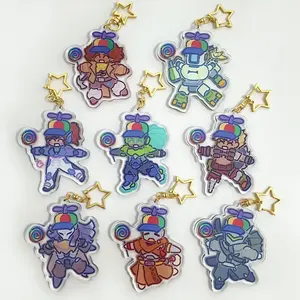 8 Styles Overwatch Lalala Acrylic keychains (NOT COMBO 8)