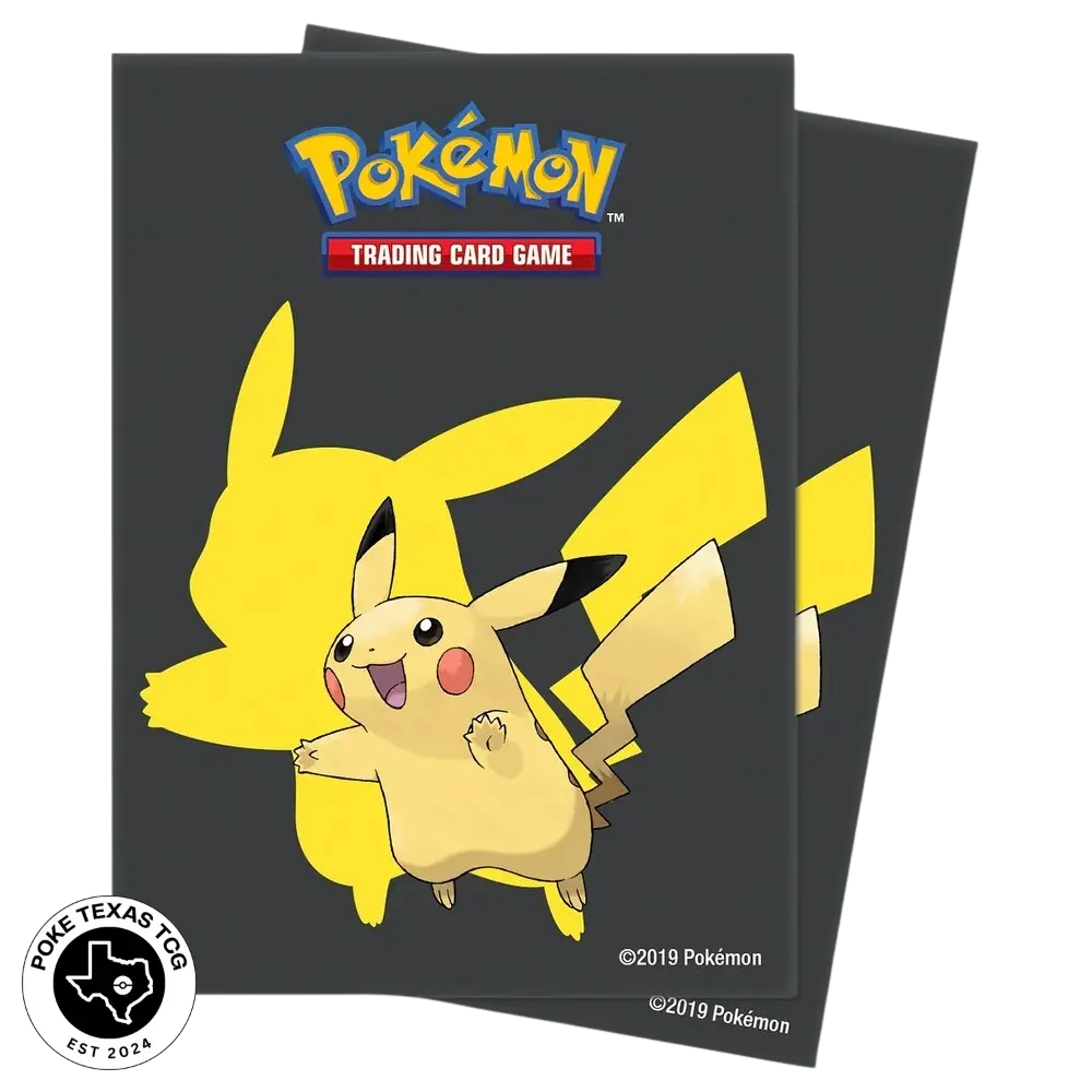 Ultra Pro Pokemon Pikachu Deck Protector Sleeves 65-Count