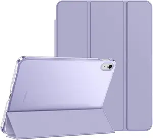 Case for iPad (A16) 11th Generation 11 Inch 2025 / iPad 10th Generation 10.9 Inch 2022, Slim Smart Cover with Hard PC Translucent Back, Supports Touch ID, Auto Wake/Sleep