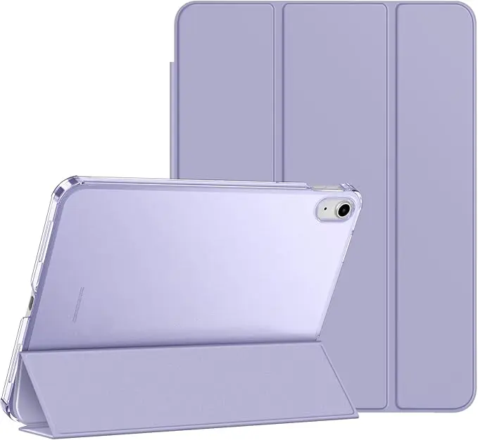 Slim Smart Protective Tablet Case & Cover for iPad A16 (11th Gen, 11 in, 2025) - iPad 10th Gen (10.9 in, 2022) Accessory, Hard PC Translucent Back Casing, Touch ID Support, Auto Wake/Sleep Function, Summergarden Design