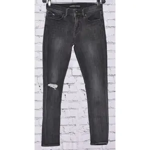 Express Legging Mid Rise Skinny Stretch Distressed Denim Jeans Size 6R