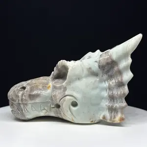 Caribbean Calcite Dragonhead | Home Ornament