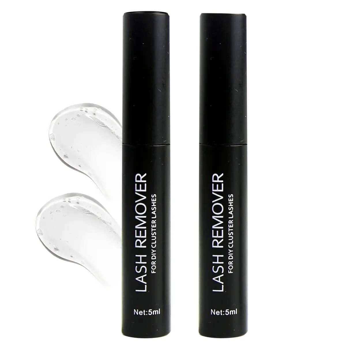 Eyelash remover is gentle, fast and non-irritating. 2-pack eyelash adhesive remover. Safely and easily removes grafted eyelashes. Latex-free. Suitable for sensitive skin. Hypoallergenic makeup remover. Fashionable. High quality. Eyelash Glue Remover