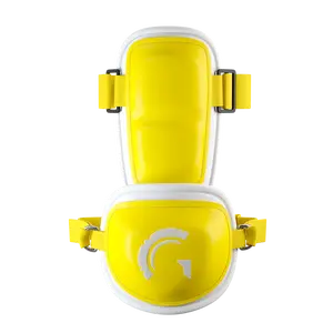 Guardian Centurion Hard Shell Pro Baseball Elbow Guard (Yellow White)
