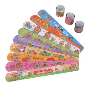 Water Capybara Hand Bracelet 5/10 Pack Fun Party Gifts for Kids, Unique Bracelets with Whimsical Look for Birthday Party Favors, Creative Holiday Party Supplies, Variety Party Pack