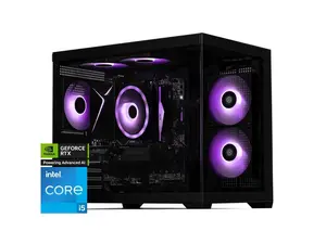 STORMCRAFT Gaming PC SIRIUS Intel Core i5-14400F NVIDIA GeForce RTX 5060 – AI Powered 16GB DDR5 6000MHz RGB 1TB NVMe SSD 650W PSU Windows 11 Home - SI1440FBB-560N1 STORMCRAFT Gaming PC SIRIUS Intel Core i5-14400F NVIDIA GeForce RTX 5060 – AI Powered 16GB DDR5 6000MHz RGB 1TB NVMe SSD 650W PSU Windows 11 Home - SI1440FBB-560N1