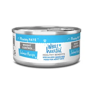 WholeHearted Weight Control Salmon Recipe Adult Wet Cat Food
