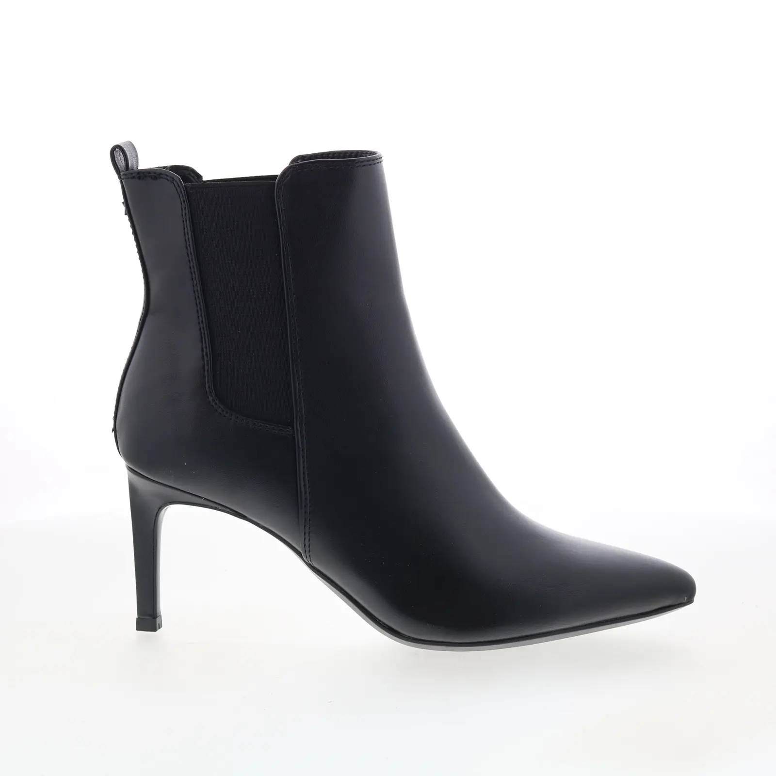 Calvin Klein Samara 3 KCSAMARA3 Womens Black Leather Ankle & Booties Boots
