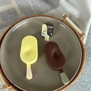 Slow-rebound Ice cream Bar- white chocolate, dark chocolate Squishy Toy