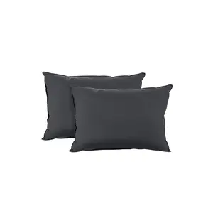 Kickoff 100% Bamboo Viscose Pillowcases Only, Cooling Breathable, Hidden Zipper, Bedding Pillow Covers for Hot Sleepers