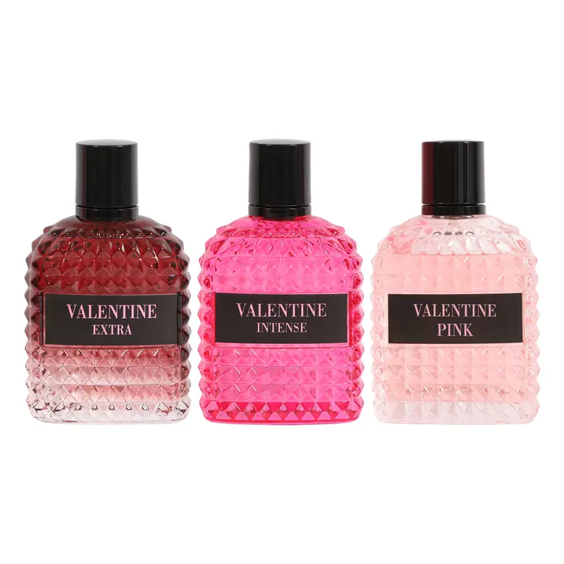Trio Bundle Perfume for Women, Extra, Intense and Pink 100ml 3.4fl.oz.