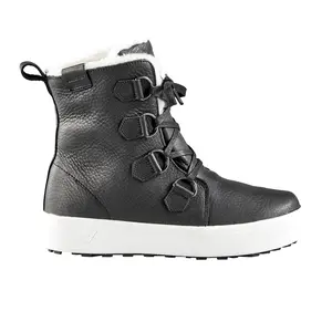 Baffin Womens High Park Waterproof Winter Casual Boots Mid Calf - Black