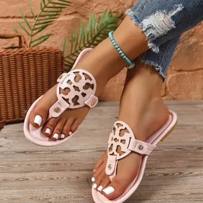HOT Summer Sandals Tory Burch Outlet Sandals Black Tory Burch
