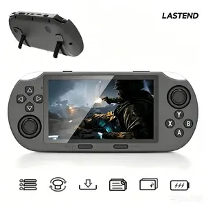 SF3000 Retro Handheld Game Console 4.5 Inch IPS Screen 3000mAh Battery 14 Emulators 20000+ Games Portable Gaming System for Boy Gift - Compact Card Controller multi-emulator support built-in memory