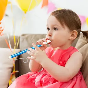 Slide Whistle for Adults Toy Slide Whistle Musical Instrument Toy for Parent-Child Games - Classic Musical Instrument & Sensory Sound Fidget Toy - Fun Party Favors, Goody Bag Fillers, Perfect Birthday Gift