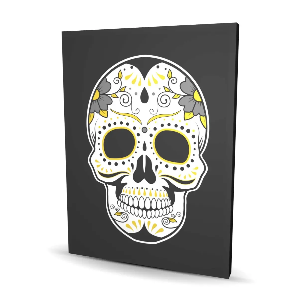 Begin Home Decor C1RC36483H6HQL 36 x 48 in. Mexican Sugar Skull Art - Canvas for Home - Unique Style