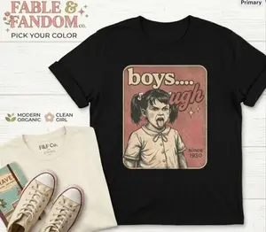 Boys Ugh Shirt, 90s Nostalgia Graphic T-Shirt