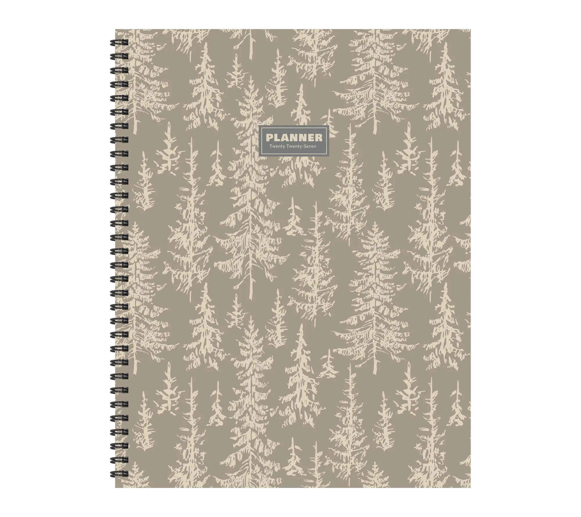 2027 Foggy Forest Large Weekly Monthly Planner 2027 Foggy Forest Large Weekly Monthly Planner
