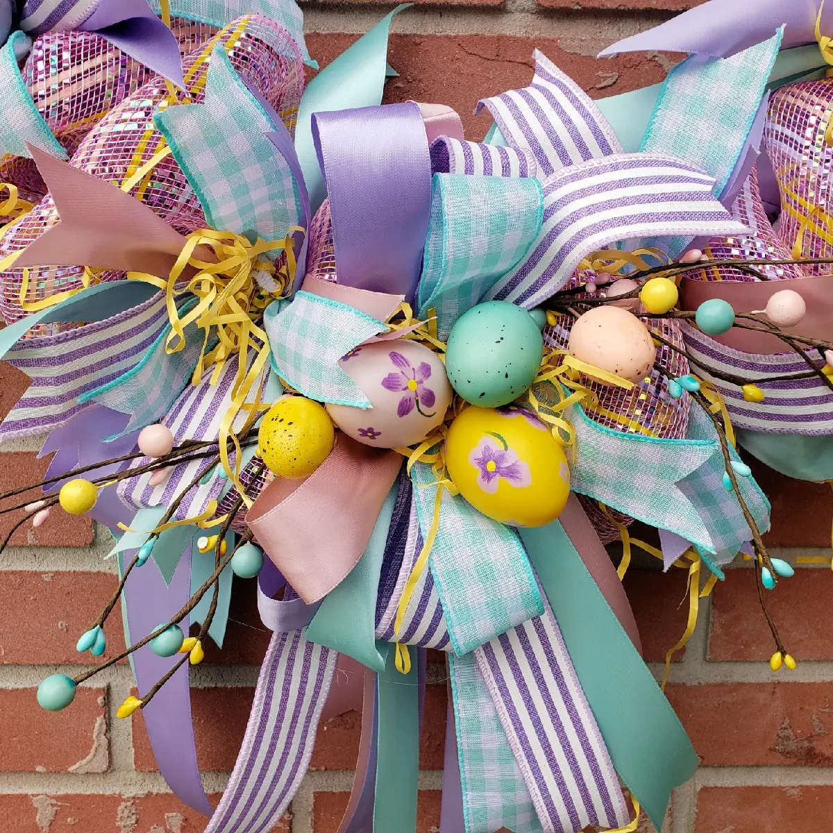 Lovely pastel Easter wreath